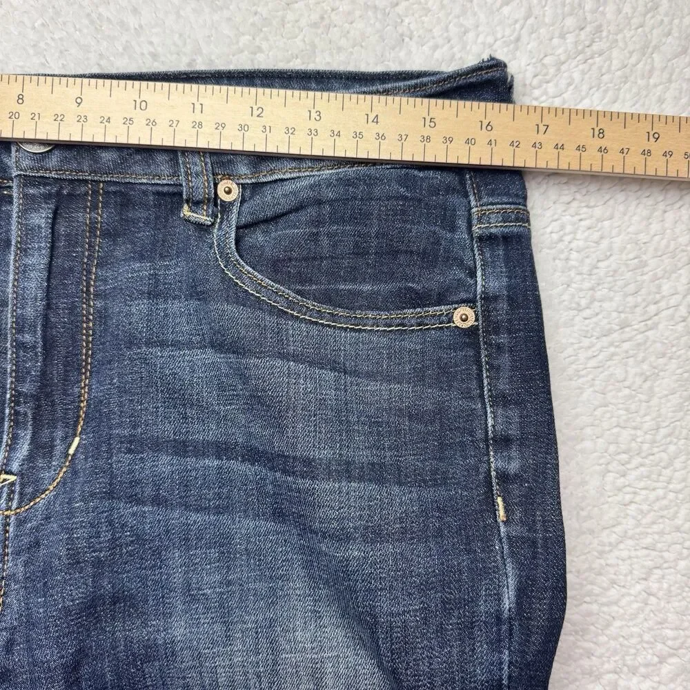 American Eagle High Rise Jegging Medium Wash Blue Skinny Jeans Size 12 Short